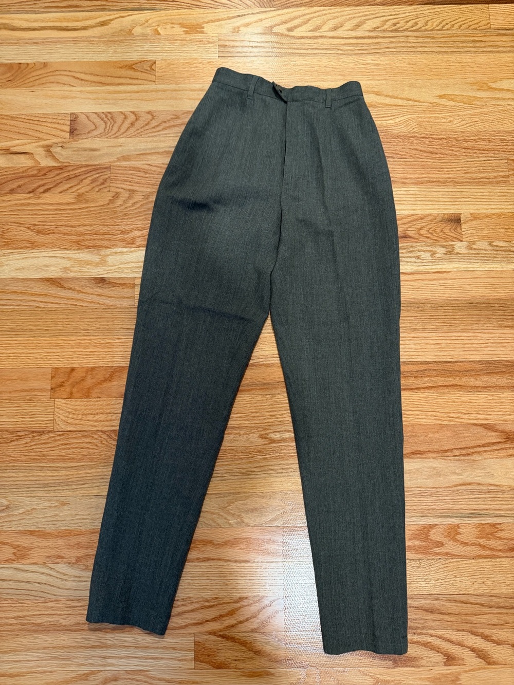 Vintage 90s Dana B & Karen Wool Blend High Rise Trousers Size 2